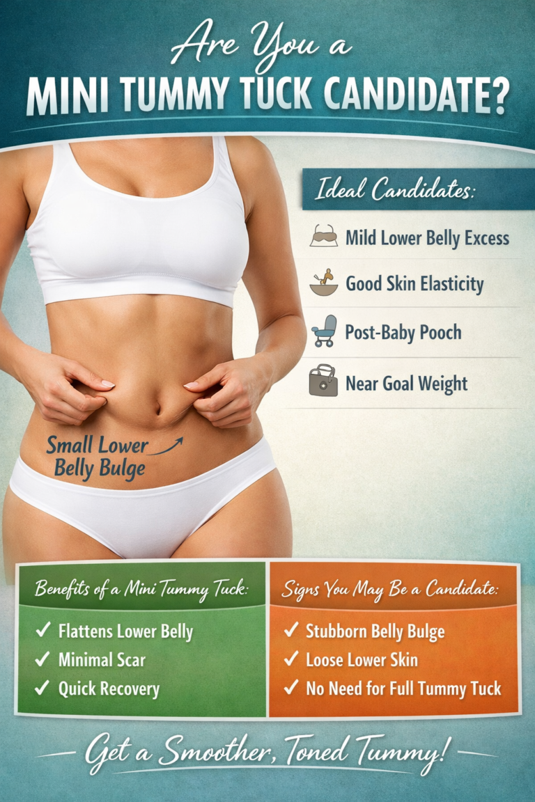 mini tummy tuck candidate