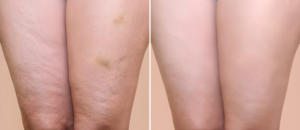 Thigh Lift Before and After Scars