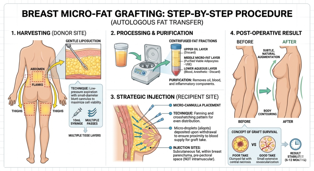 Micro-fat grafting techniques